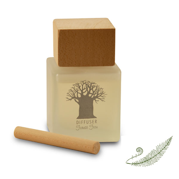 Mockana Wooden Top Diffuser in Forest Fern fragrance