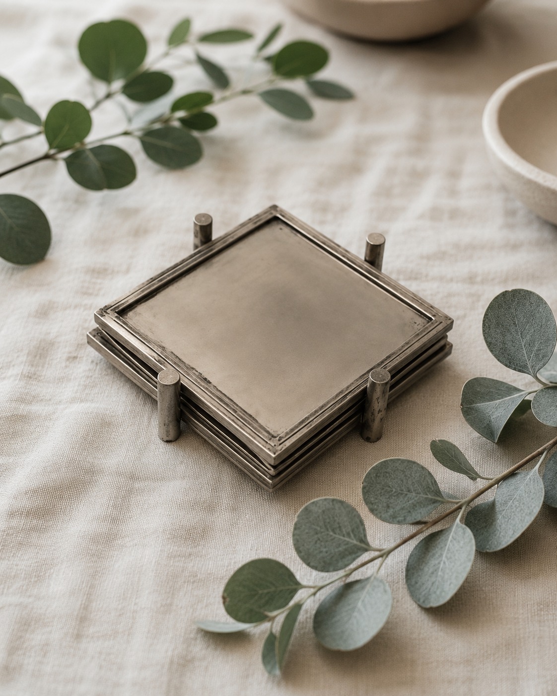 Coaster Set Square Classic