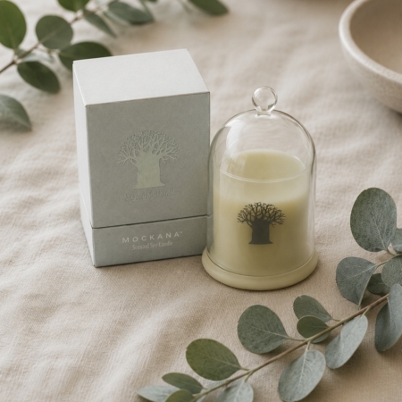 Soy Candle in Reusable Glass Dish - Sugared Grapefruit