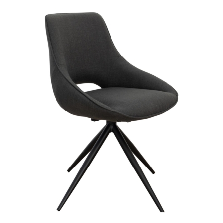 Louis Swivel Dining Chair | Cosmopolitan Fabric