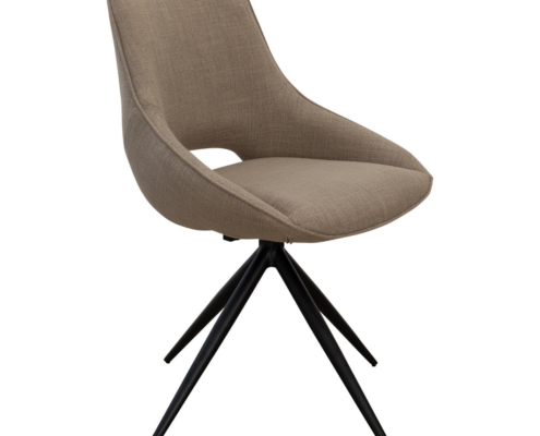 Louis Swivel Dining Chair | Cosmopolitan Fabric