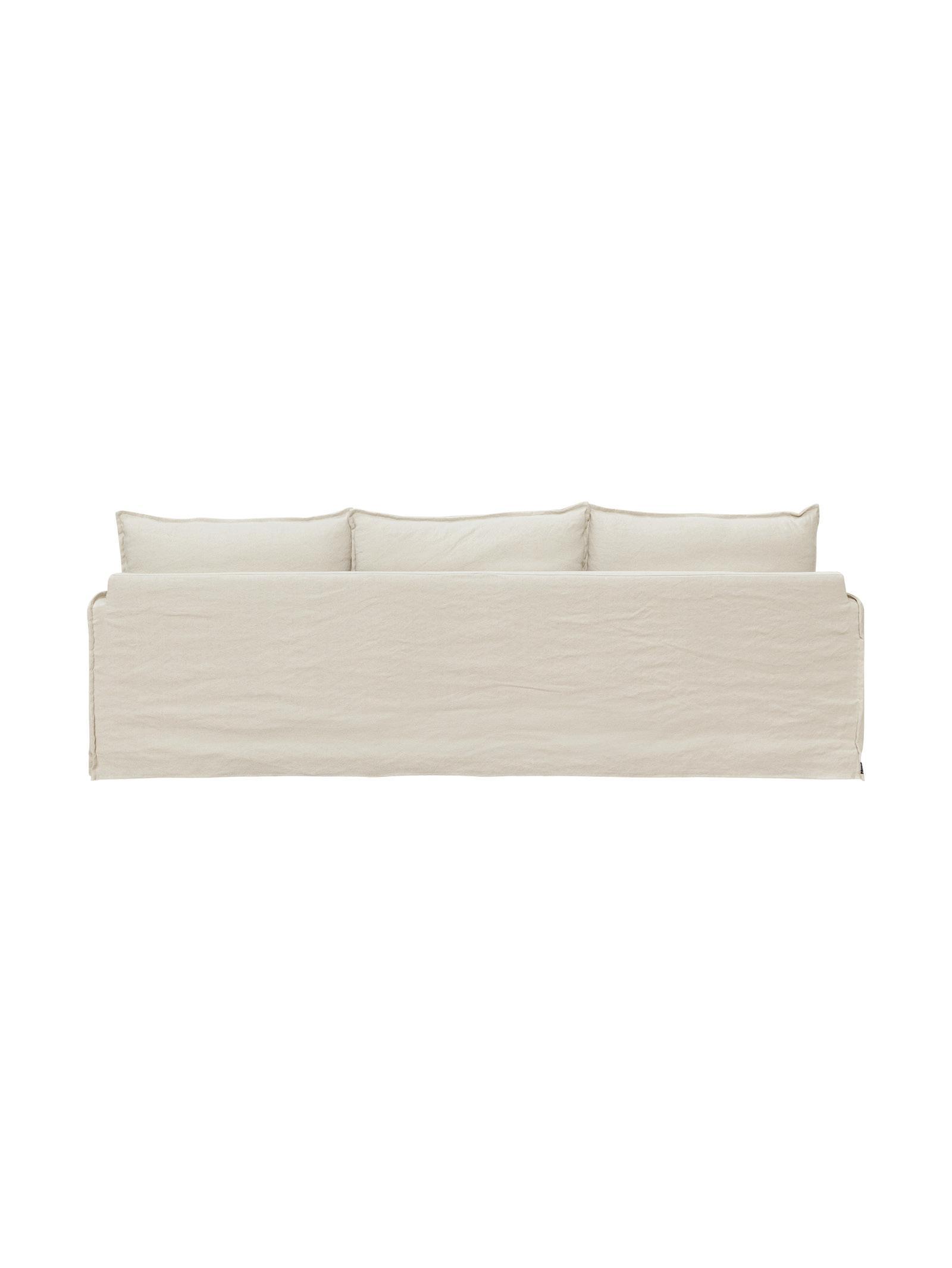 Paulo 4-Seater Sofa | Natural Linen Blend