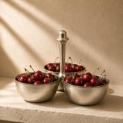 Condiment Bowl Mini Triple Set