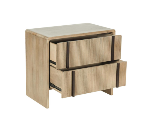 Montauk Mango Wood Bedside Table